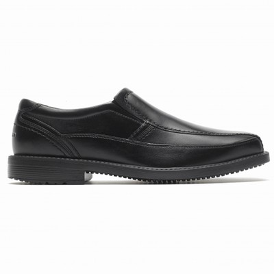 Rockport Style Crew Bike Toe Oxfords Schuhe Herren Schwarz XGO-908675